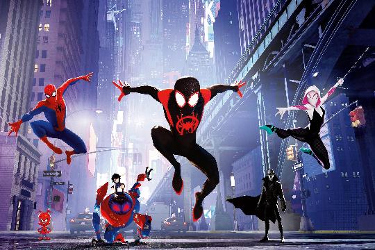 Spider-Man: Into the Spider-Verse (2018) (Top 10 Best Animated Films)