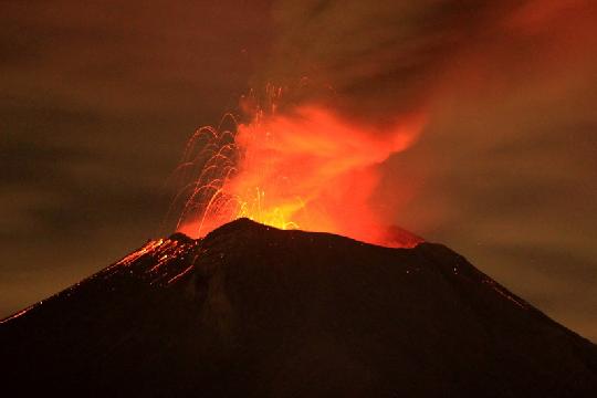 Popocatepetl (Mexico) (Top 10 Most Active Dangerous Volcanoes)