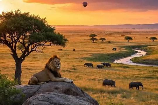 Serengeti National Park (Tanzania) (Top 10 UNESCO World Heritage Sites)