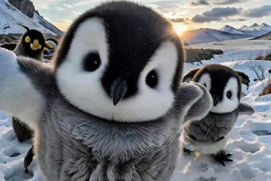 Penguin (Spheniscidae family) (Top 10 Cutest Animals)
