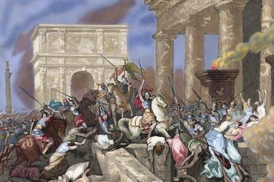 The Fall of the Roman Empire (476 AD) (Top 10 Pivotal Moments in History)
