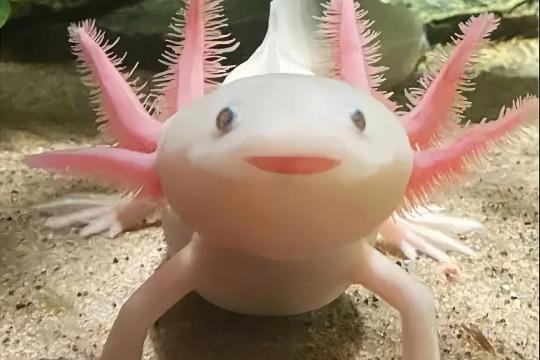 Axolotl (Ambystoma mexicanum) (Top 10 Weirdest Animals)