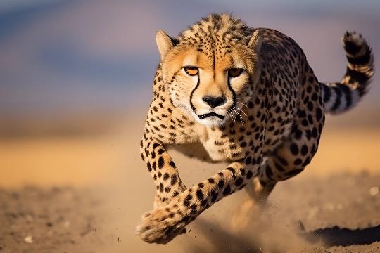 Cheetah (Acinonyx jubatus) (Top 10 Fastest Animals)