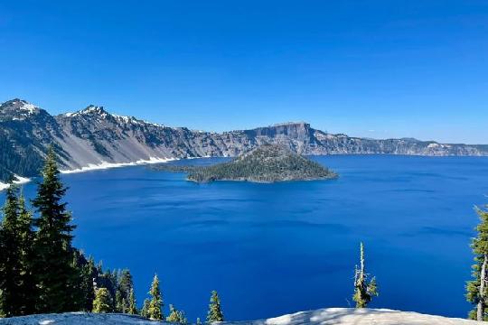 Crater Lake (Top 10 Deepest Lakes Globally)